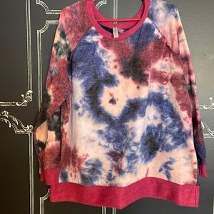 Honeyme Curvy Fleece Top